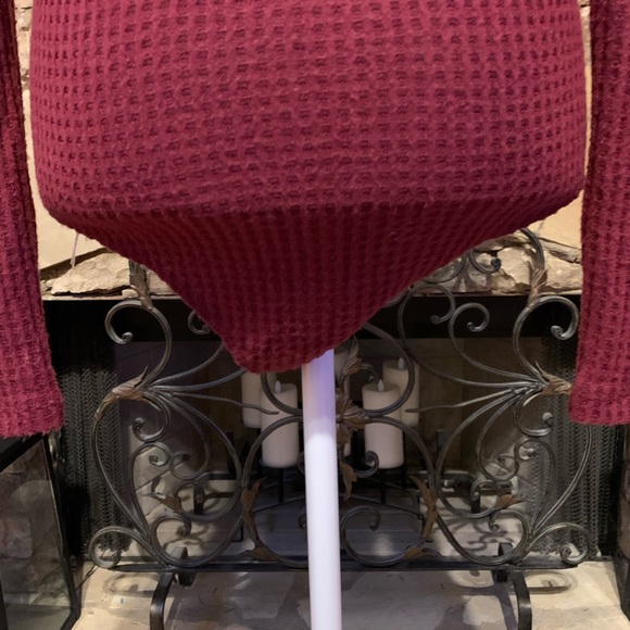 New Socialite Waffle Knit Bodysuit Size Large - Picture 7 of 10